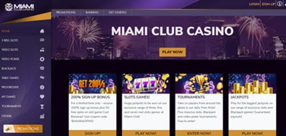 No Deposit Bonus Code For Miami Club Casino